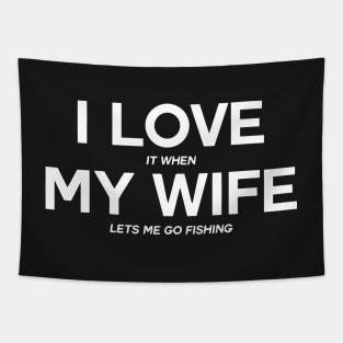 I Love My Wife Tapestry