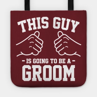 This guy is going to be a groom Tote