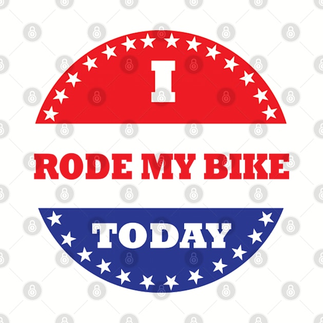 I Rode My Bike Today by esskay1000