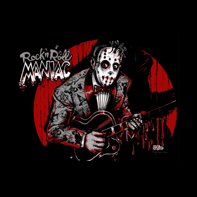 Rock n Roll Maniac Rockabilly by monstermangraphic