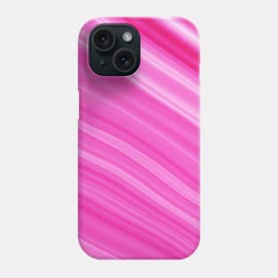 Pink and White Liquid Marble Design Phone Case