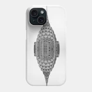 Chrysler Building (refected) Phone Case