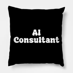 AI Consultant Pillow