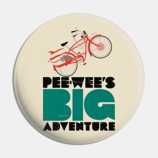 Pee wees playhouse t-shirt Pin