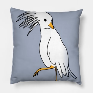 New Caledonia Bird : Kagou or Cagou Pillow