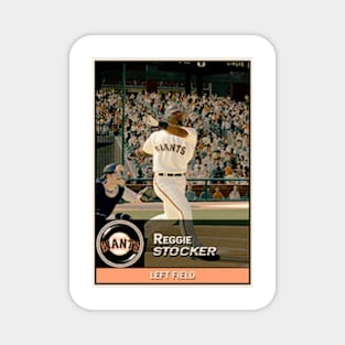 Reggie Stocker MLB Video Game Magnet