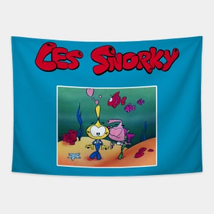 Les Snorky Les Snorks Tapestry