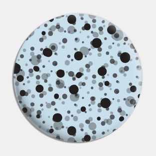 Monochrome Dots Pattern Pin