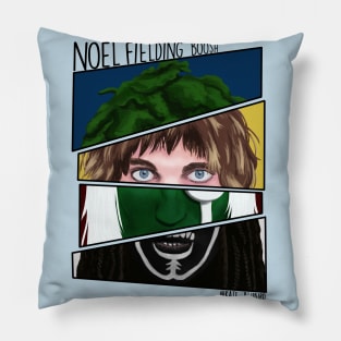 Noel Fielding Boosh characters Pillow