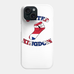 United Kingdom Fist Phone Case