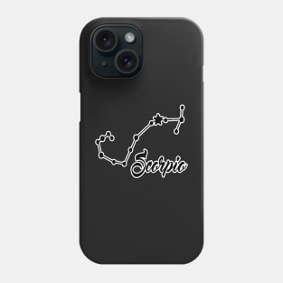 Scorpio Zodiac Constellation Design Phone Case