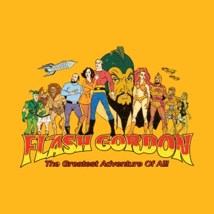 Flash Gordon Cartoon T-Shirt