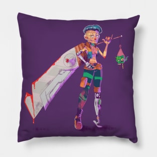 Slayer Girl Pillow