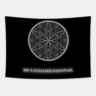 MultiDimensional Flower of Life Tapestry