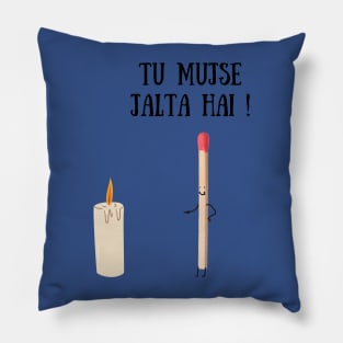Desi Humor Tshirt Pillow