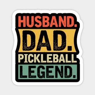 Husband Dad Pickleball Legend Magnet