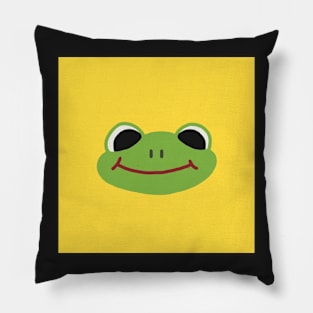 frog (yellow) Pillow