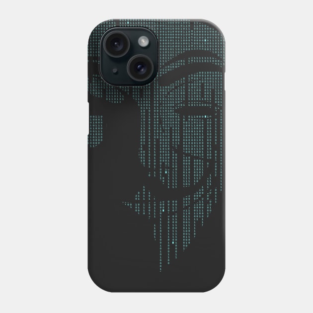 anonymous mask internet Phone Case by Gammaray
