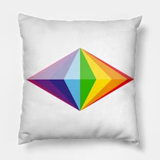 Rainbow diamond Pillow