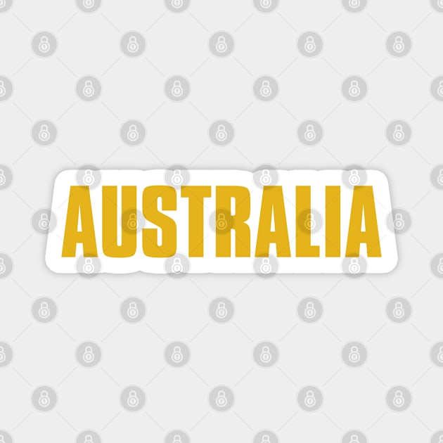 Australia Magnet by Timeless Chaos