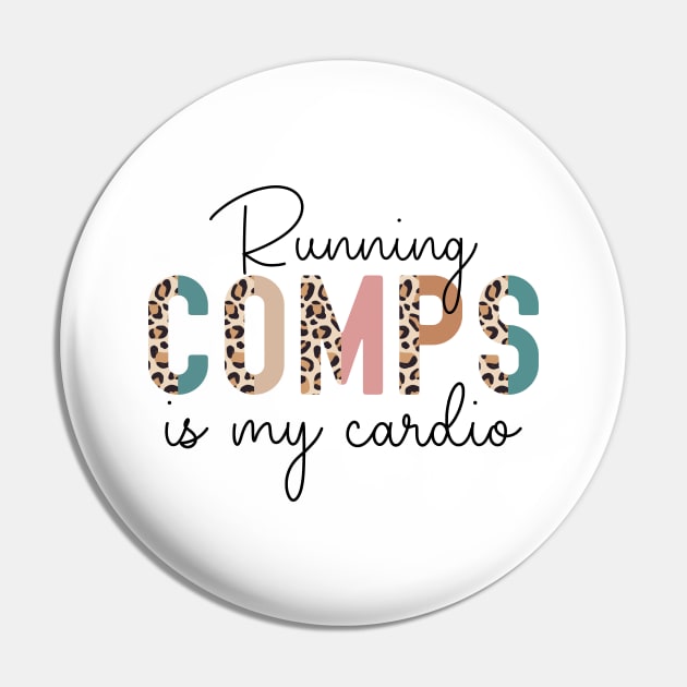 Running Comps Is My Cardio Funny Real Estate Agent Apparel Men Women Pin by Nisrine