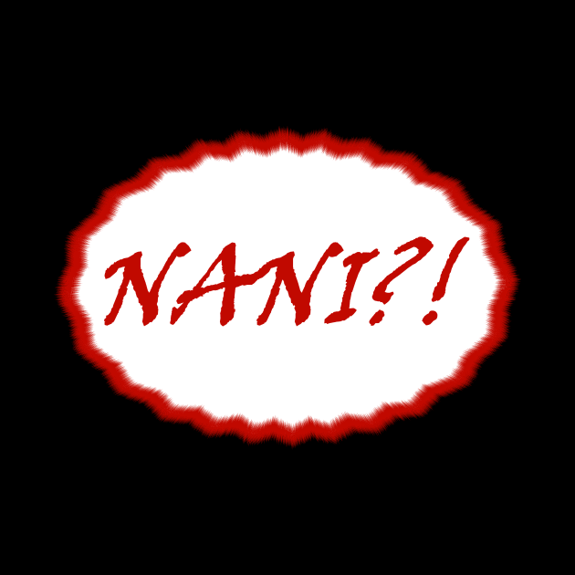 NANI?! Manga Speech Bubble by Migueman