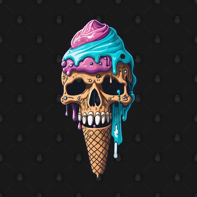 Cone Skull by ColorCanvas