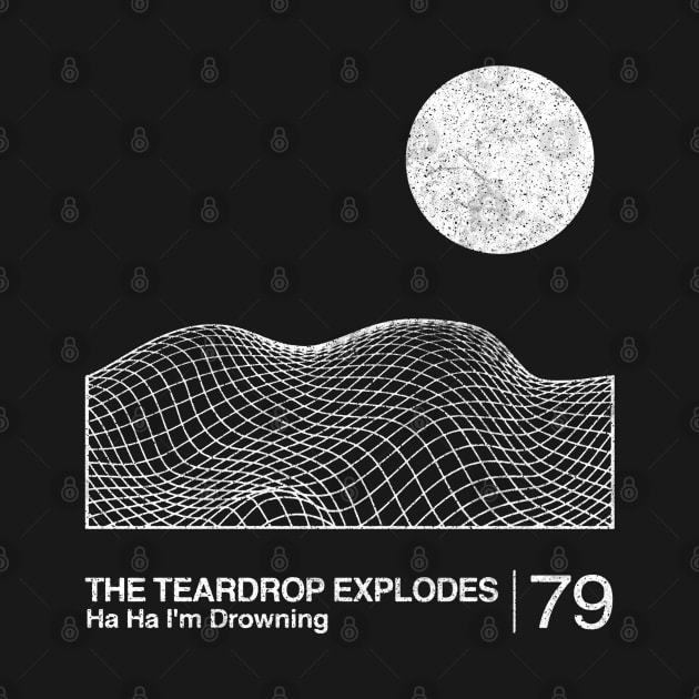 The Teardrop Explodes / Minimalist Graphic Artwork Design by saudade