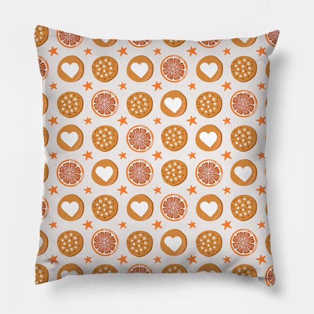 Christmas pattern Pillow by DanielK