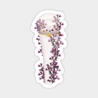 izone Floral Lightstick kpop Magnet