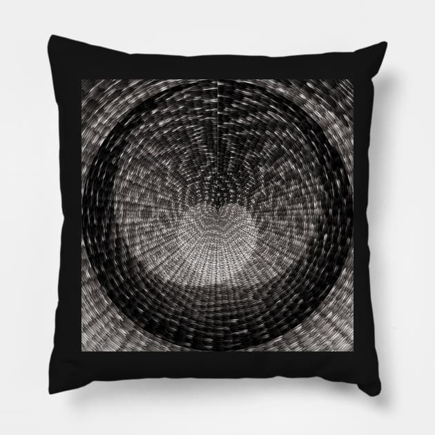 Sacred Geometry 3D Titanium Heart Pyramid Architecture Pillow by PlanetMonkey