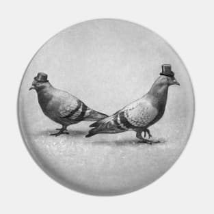 Posh Pigeons Pin