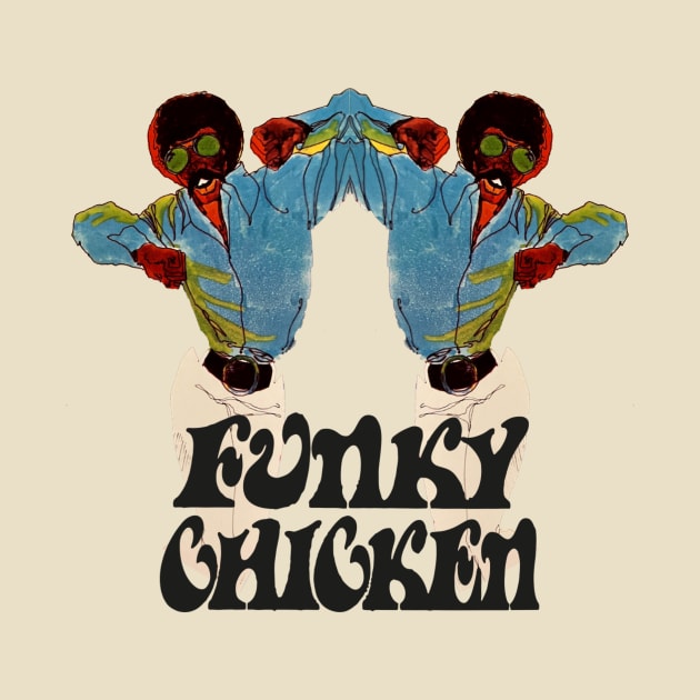 Funky chicken by HAPPY TRIP PRESS