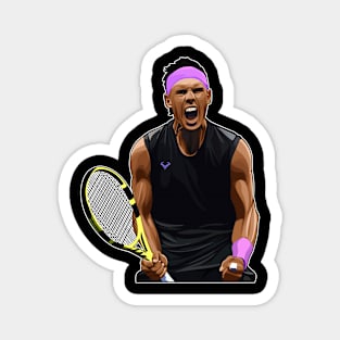 Rafael Nadal Screaming Out Magnet