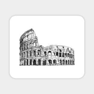 COLOSSEUM ink painting Magnet