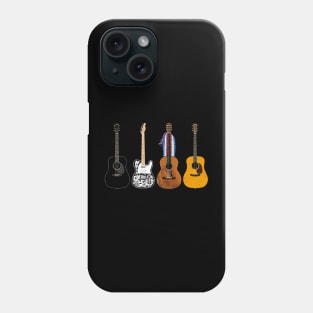 Iconic Country Guitars Phone Case