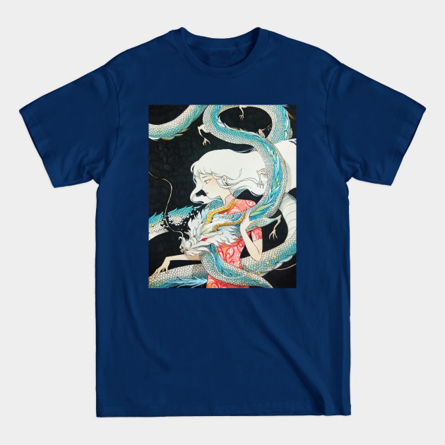 Dragon and Girl - Dragon - T-Shirt