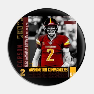 Carson Wentz Paper Poster Pin