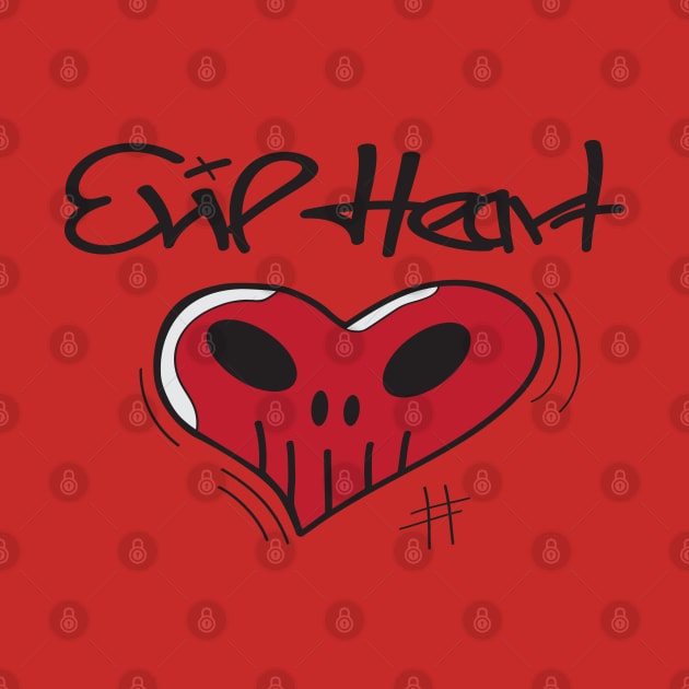 Evil Heart Birthday Gift Shirt by KAOZ