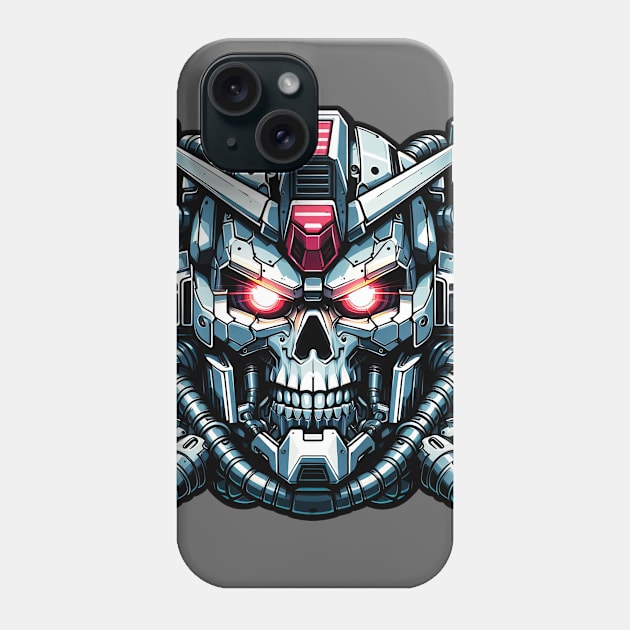 Biomech Skull S01 D77 Phone Case by Houerd