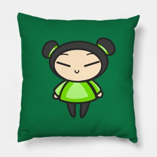 Green Pucca Pillow