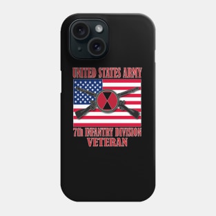 7th Infantry Division- Veteran Phone Case