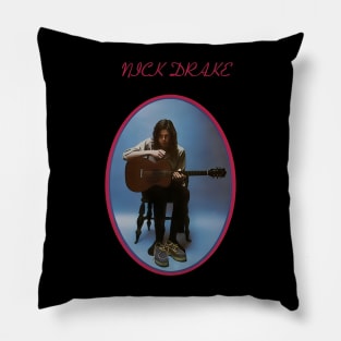 nick drake Pillow