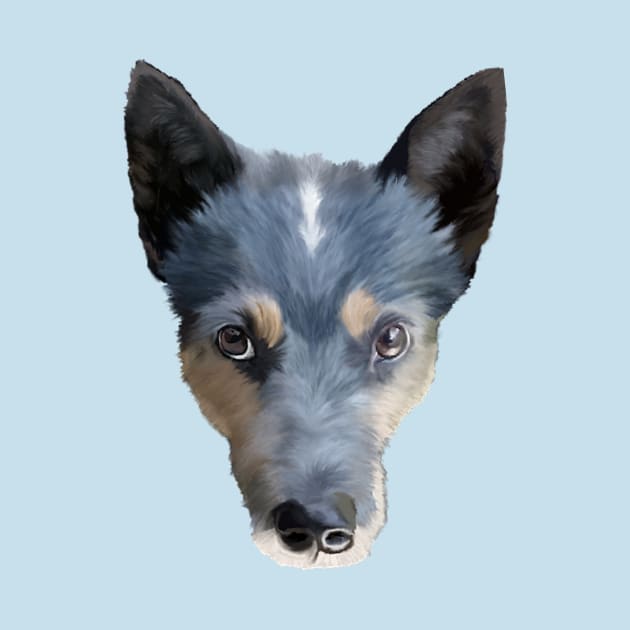 Blue Heeler / Australian Cattle Dog by ArtistsQuest