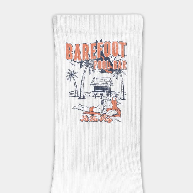 Barefoot Pool Bar at the Poly In Orlando Florida Distressed Look by Joaddo