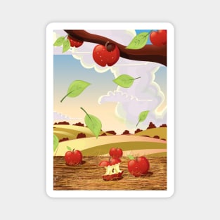 Fall Apples Magnet