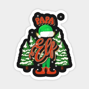 PAPA ELF CHRISTMAS Magnet