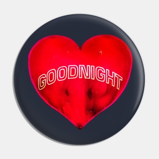 Goodnight Heart Pin