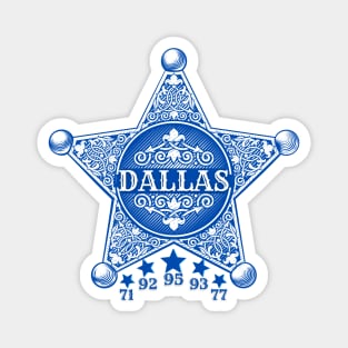 Dallas Cowboys Football - NFL Super Bowl Heritage Magnet