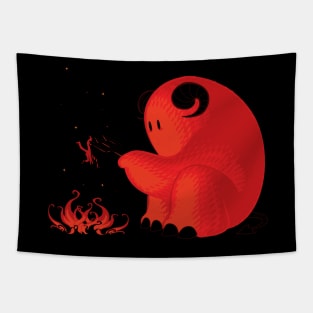 Daemon Cute Tapestry